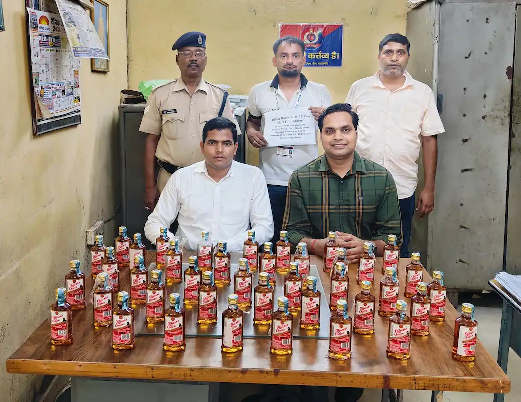 RPF बरहरवा और मालदा CIB की कार्रवाई