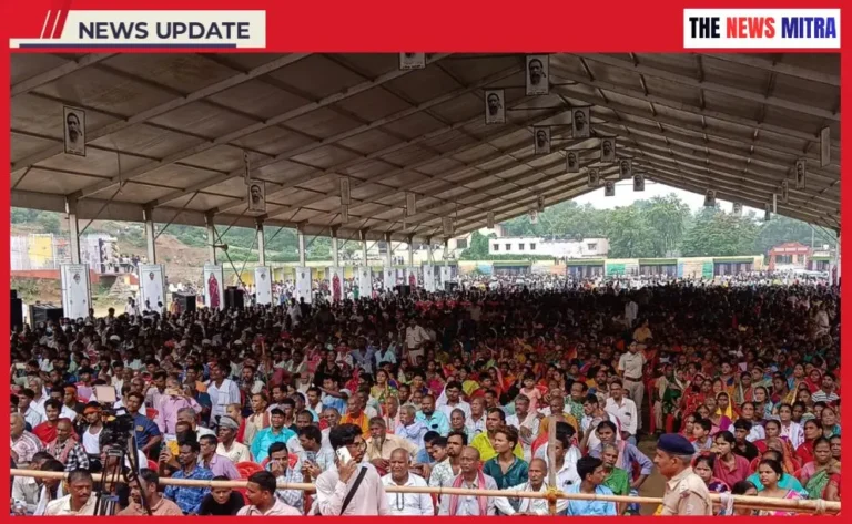 श्रद्धांजलि सभा में उमड़ी भीड़