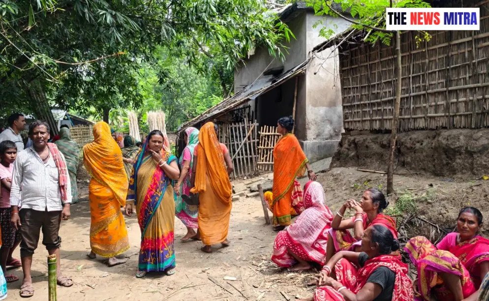 घटनास्थल पर मौजूद परिजन
